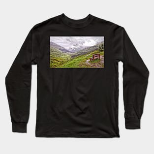 A bench with a view Long Sleeve T-Shirt